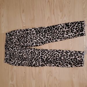 Paige Leopard Skinny jeans